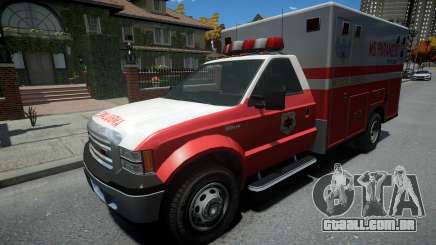 Vapid Sadler Ambulance Non-ELS para GTA 4