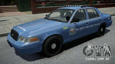 Ford Crown Victoria US NAVY Military Police para GTA 4