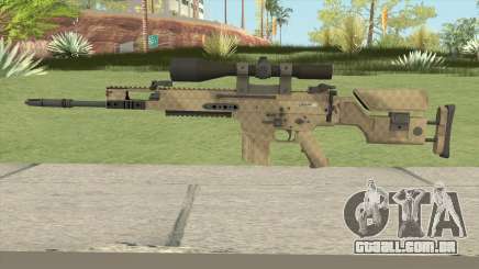 CS-GO SCAR-20 (Sand Skin) para GTA San Andreas