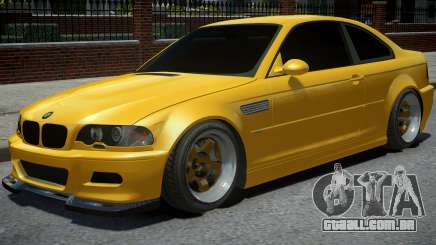 BMW M3 E46 Yellow para GTA 4