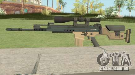 CS-GO SCAR-20 (PMC Skin) para GTA San Andreas