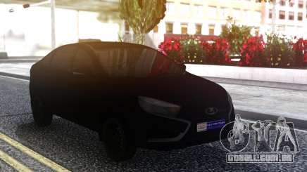 Lada Vesta All Black para GTA San Andreas