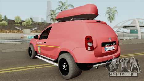 Dacia Duster - Pompierii 2010 para GTA San Andreas