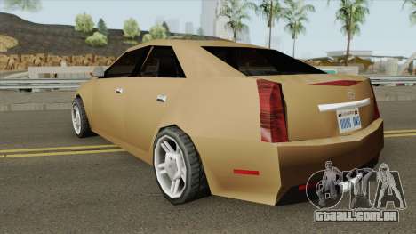 Cadillac CTS-V 2010 (SA Style) para GTA San Andreas