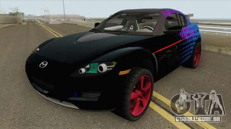 Mazda RX8 para GTA San Andreas