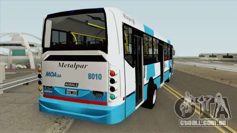 Linea 405 Metalpar Iguazu II Agrale MT17 Interno para GTA San Andreas