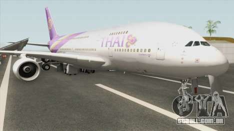 Airbus A380-800 (Thai Airways Livery) para GTA San Andreas