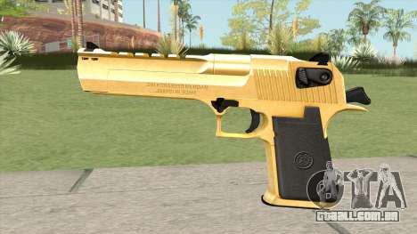 Desert Eagle Gold (HQ) para GTA San Andreas