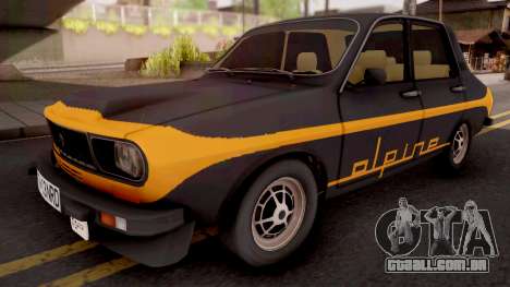 Renault 12 Alpine para GTA San Andreas