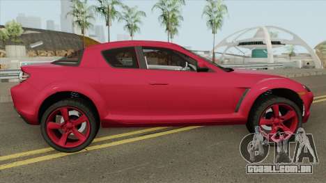 Mazda RX8 para GTA San Andreas