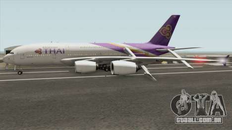 Airbus A380-800 (Thai Airways Livery) para GTA San Andreas