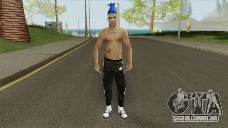 XXXTentacion Skin V3 para GTA San Andreas