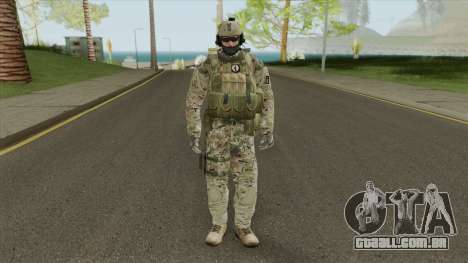 Skin Comando 601 Multicam Ejercito Argentino para GTA San Andreas
