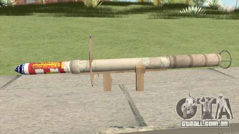 Firework Launcher GTA V para GTA San Andreas