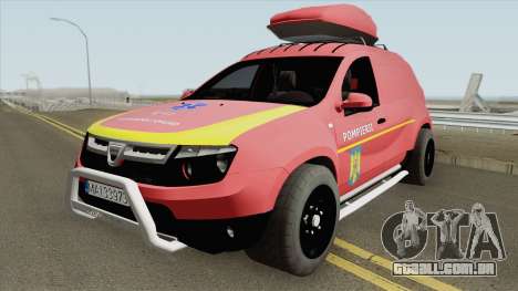 Dacia Duster - Pompierii 2010 para GTA San Andreas