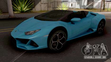 Lamborghini Huracan EVO Spyder para GTA San Andreas