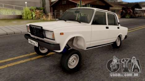 VAZ 2107 Avtosh Estilo para GTA San Andreas