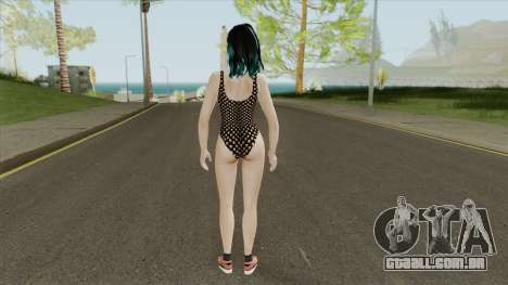 Samantha Black Swimsuit para GTA San Andreas