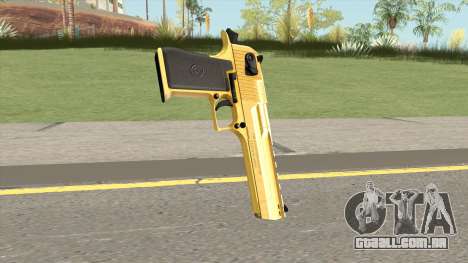 Desert Eagle Gold (HQ) para GTA San Andreas