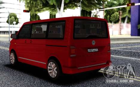 Volkswagen Caravelle para GTA San Andreas