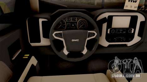 GMC Sierra 2018 para GTA San Andreas