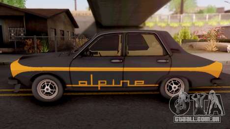 Renault 12 Alpine para GTA San Andreas