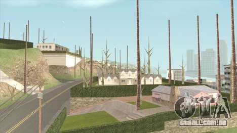 Vegetation Off para GTA San Andreas