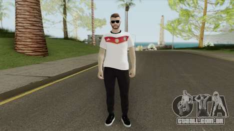 Mario Gotze Skin para GTA San Andreas