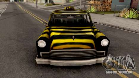 Zebra Cab GTA VC para GTA San Andreas