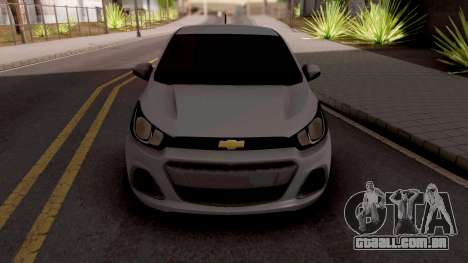 Chevrolet Spark 2018 LT para GTA San Andreas