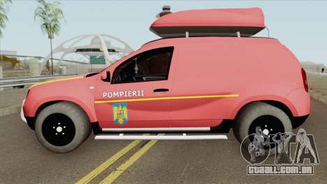 Dacia Duster - Pompierii 2010 para GTA San Andreas