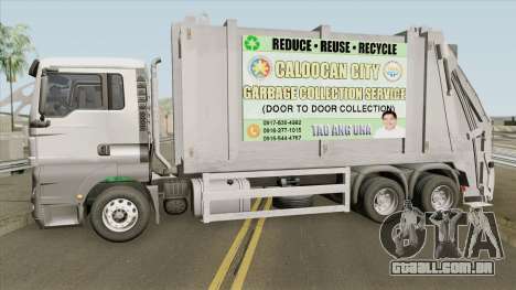 MAN TGS 18.320 Garbage Truck (Philippines) para GTA San Andreas