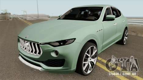 Maserati Levante 2017 para GTA San Andreas