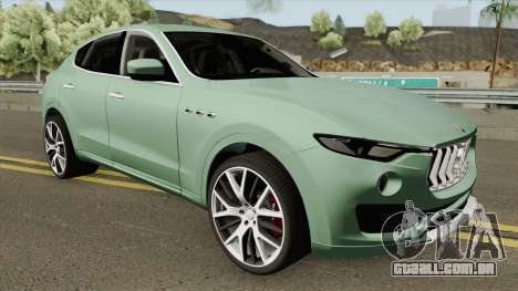 Maserati Levante 2017 para GTA San Andreas