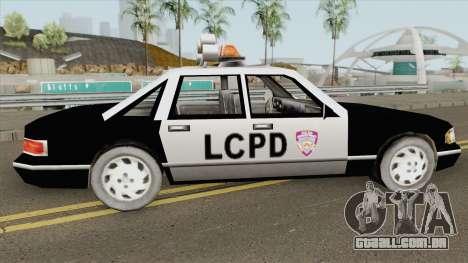 Police Car GTA III para GTA San Andreas