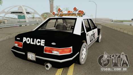 Police Car GTA III para GTA San Andreas