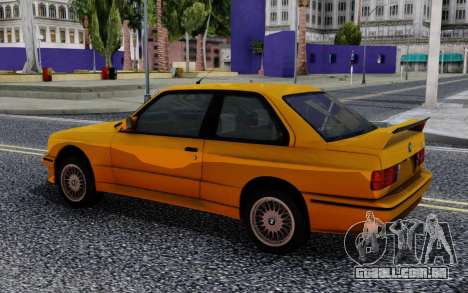 BMW M3 E30 Sport Evolution 1986 para GTA San Andreas