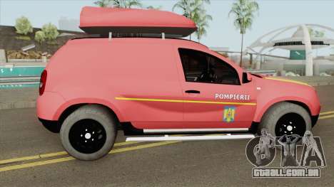 Dacia Duster - Pompierii 2010 para GTA San Andreas