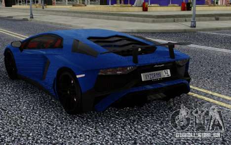 Lamborghini Aventador Radmir para GTA San Andreas