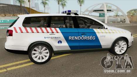 Volkswagen Passat Variant Magyar Rendorseg para GTA San Andreas