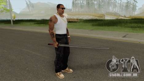 Chinese Katana para GTA San Andreas