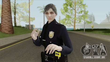 GTA Online Random Skin 17 Female LSPD Officer para GTA San Andreas