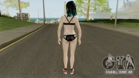 Samantha Black Underwear para GTA San Andreas