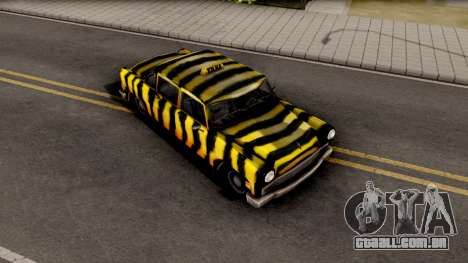 Zebra Cab GTA VC para GTA San Andreas