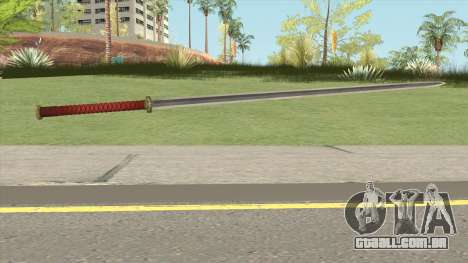 Chinese Katana para GTA San Andreas