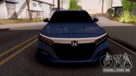 Honda Accord 2019 Sport para GTA San Andreas