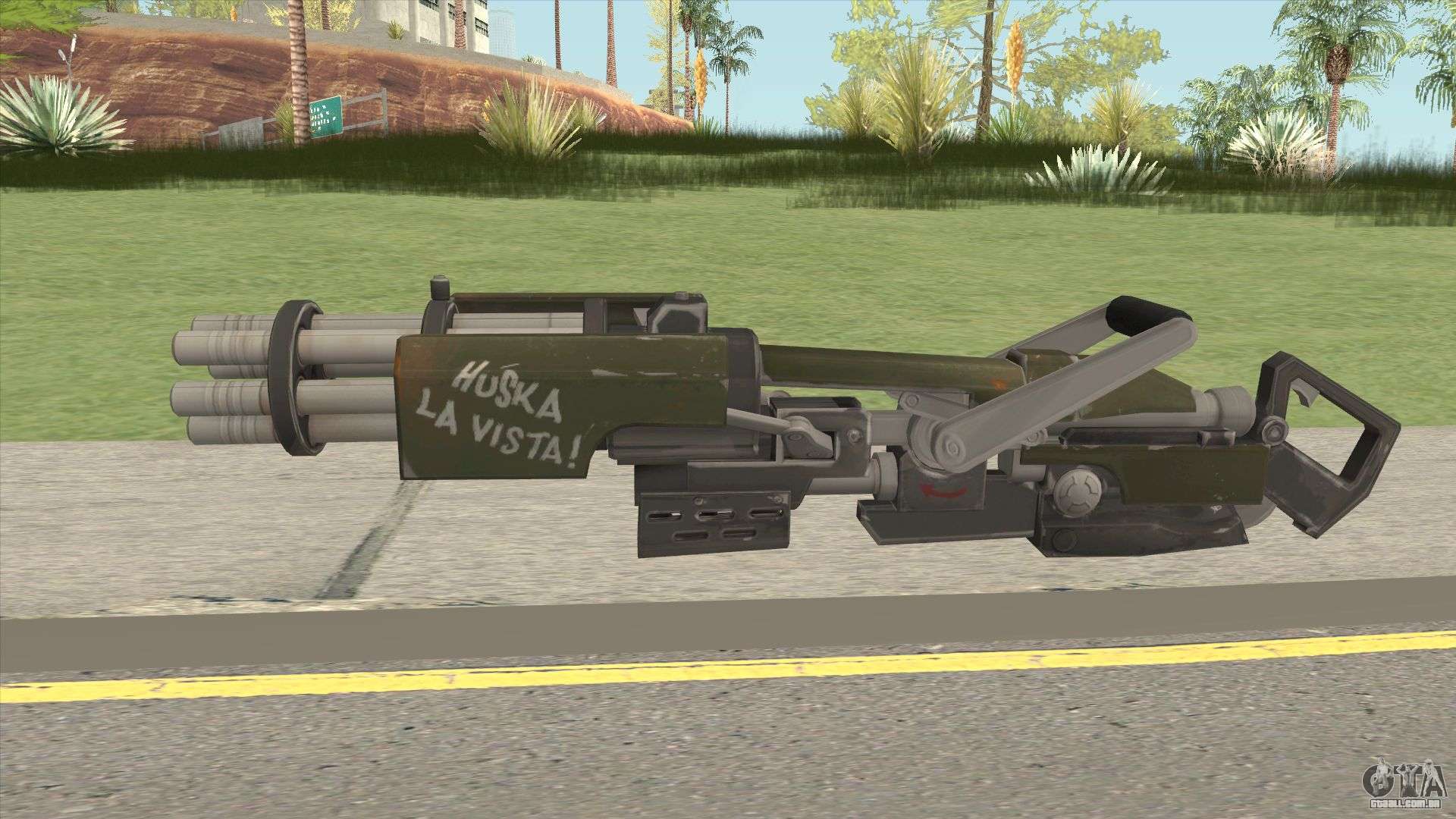 COMO PEGAR A MINIGUN NO INICIO DO GTA SAN ANDREAS - SEM CÓDIGOS 