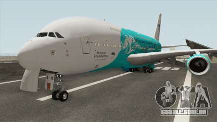 Airbus A380-800 (HiFly Livery) para GTA San Andreas