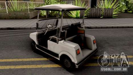 Caddy GTA VC Xbox para GTA San Andreas
