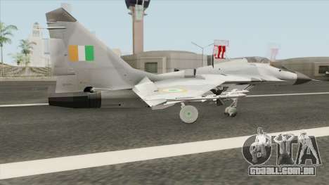 MiG-29 Indian Air Force para GTA San Andreas